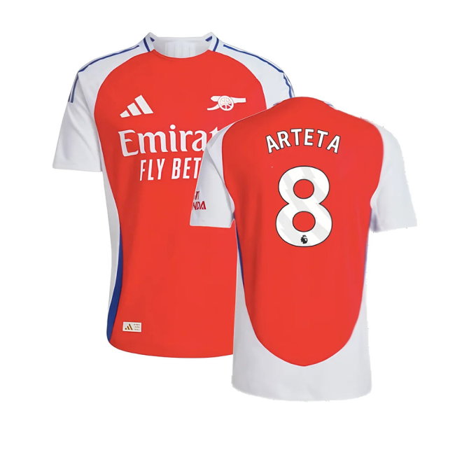 2024-2025 Arsenal Authentic Home Shirt (Arteta 8)-SoccerKits Hub | Buy Soccer Jerseys Online